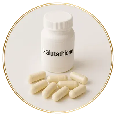 ส่วนผสม แอล-กลูตาไธโอน (L-Glutathione) ใน Rio Bright Diamond