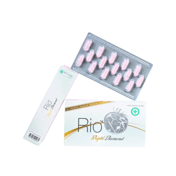 กล่องและแผงแคปซูล Rio Bright Diamond 30 แคปซูล
